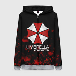 Женская толстовка на молнии UMBRELLA CORP