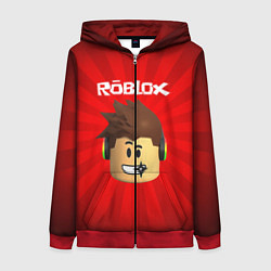 Женская толстовка на молнии ROBLOX