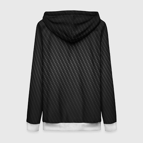 Женская толстовка на молнии TOYOTA / 3D-Белый – фото 2