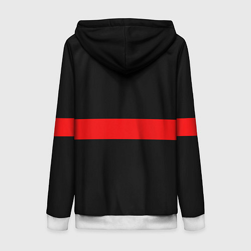 Женская толстовка на молнии Шеф всегда прав / 3D-Белый – фото 2