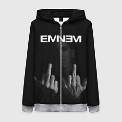 Толстовка на молнии женская EMINEM, цвет: 3D-меланж
