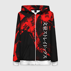 Толстовка на молнии женская Bungou Stray Dogs, цвет: 3D-белый