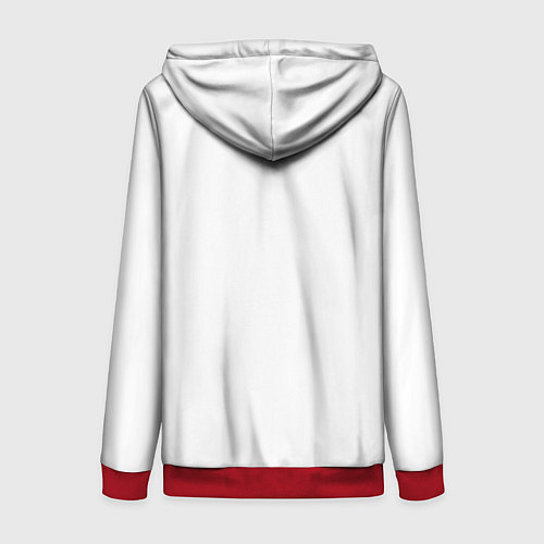 Женская толстовка на молнии LIFE IS STRANGE / 3D-Красный – фото 2