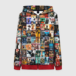 Женская толстовка на молнии Постеры фильмов