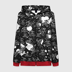 Женская толстовка на молнии Benzo Gang - Big Baby Tape