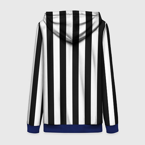 Женская толстовка на молнии Литл,биг / 3D-Синий – фото 2