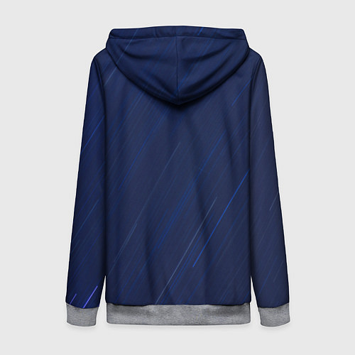 Женская толстовка на молнии SUBARU / 3D-Меланж – фото 2