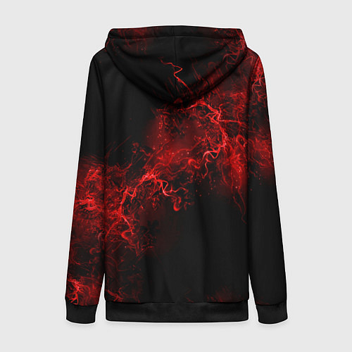 Женская толстовка на молнии LEXUS / 3D-Черный – фото 2