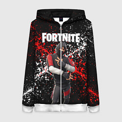 Женская толстовка на молнии Fortnite Ikonik