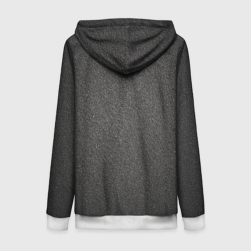 Женская толстовка на молнии ВДВ / 3D-Белый – фото 2