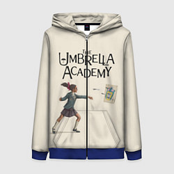 Женская толстовка на молнии The umbrella academy