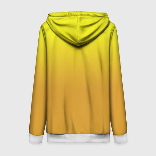 Женская толстовка на молнии Ford mustang - motorsport / 3D-Белый – фото 2