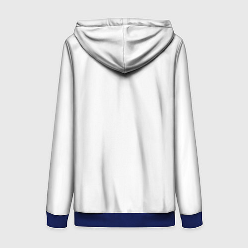 Женская толстовка на молнии What Cat / 3D-Синий – фото 2