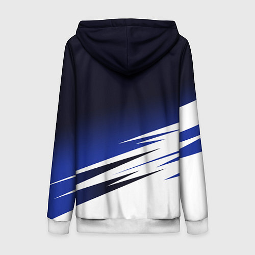 Женская толстовка на молнии CHELSEA разминочная 1920 / 3D-Белый – фото 2