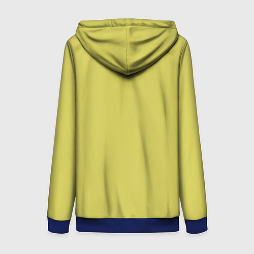 Женская толстовка на молнии Cyberpunk 2077 / 3D-Синий – фото 2