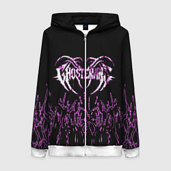 Толстовка на молнии женская GHOSTEMANE, цвет: 3D-белый