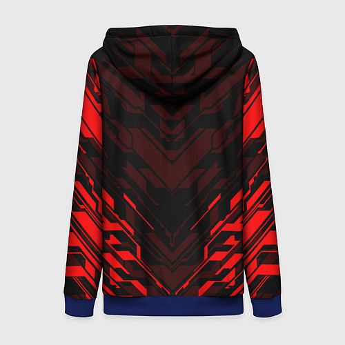 Женская толстовка на молнии КОД ГИАС CODE GEASS / 3D-Синий – фото 2