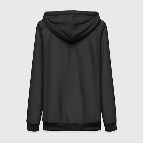 Женская толстовка на молнии Cannibal Corpse / 3D-Черный – фото 2