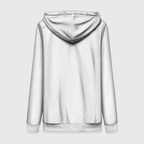 Женская толстовка на молнии Aniki / 3D-Белый – фото 2