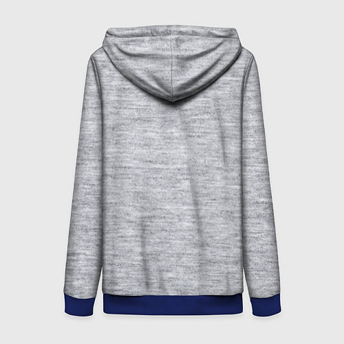 Женская толстовка на молнии 9 мая День победы / 3D-Синий – фото 2