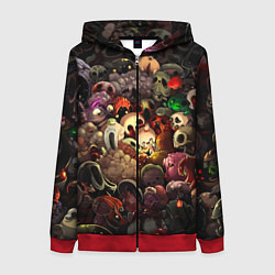 Женская толстовка на молнии Кошмар Исаака