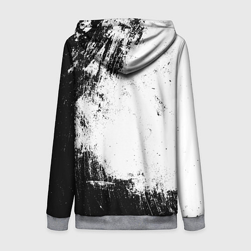 Женская толстовка на молнии Stalker 2 Danger / 3D-Меланж – фото 2