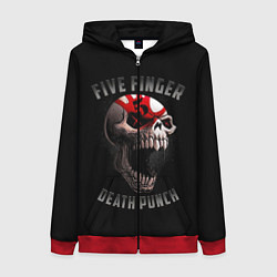 Женская толстовка на молнии Five Finger Death Punch 5FDP