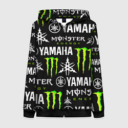 Женская толстовка на молнии YAMAHA X MONSTER SPORT