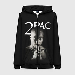 Женская толстовка на молнии TUPAC