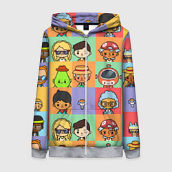 Женская толстовка на молнии TOCA BOCA WORLD HERO