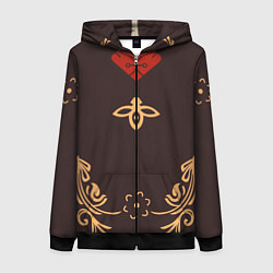 Женская толстовка на молнии КОСТЮМ ХУ ТАО HU TAO