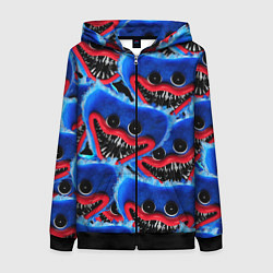 Женская толстовка на молнии УЖАСНОЕ ЛИЦО ХАГГИ ВАГГИ