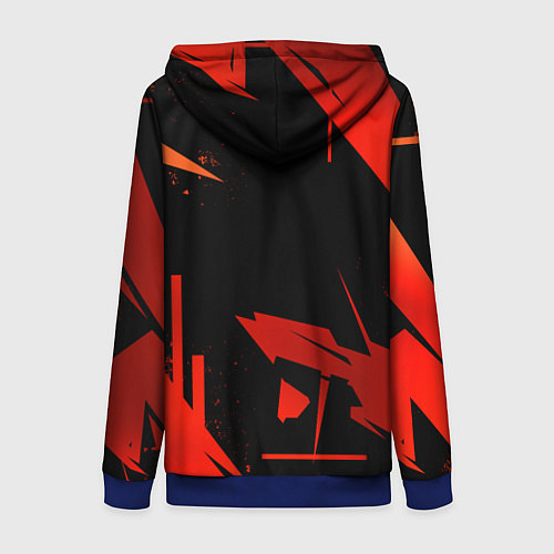 Женская толстовка на молнии ДИЛЮК ИЗ МОНДШТАТА DILUC / 3D-Синий – фото 2