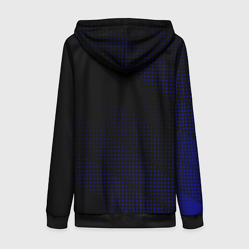 Женская толстовка на молнии СКАНИЯ SCANIA / 3D-Черный – фото 2