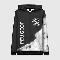 Женская толстовка на молнии PEUGEOT - Огненный Лев