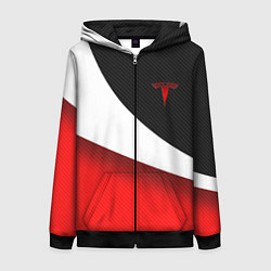 Женская толстовка на молнии TESLA - ЦВЕТА КОМПАНИИ