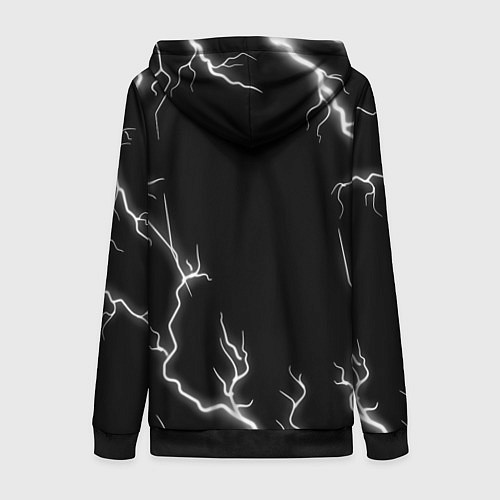 Женская толстовка на молнии SUZUKI Suzuki Autosport Молнии / 3D-Черный – фото 2