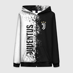 Толстовка на молнии женская Juventus ювентус 2019, цвет: 3D-черный