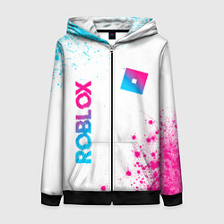 Женская толстовка на молнии Roblox Neon Gradient FS