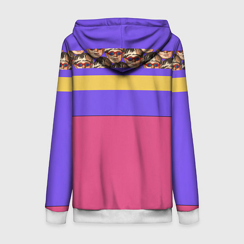 Женская толстовка на молнии Oliver Tree / 3D-Белый – фото 2