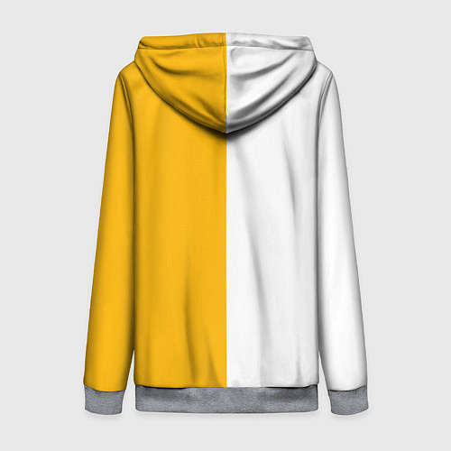 Женская толстовка на молнии Honda sign / 3D-Меланж – фото 2