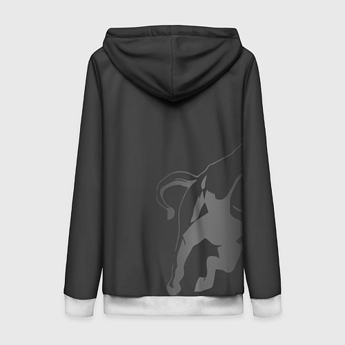 Женская толстовка на молнии Форма OG / 3D-Белый – фото 2