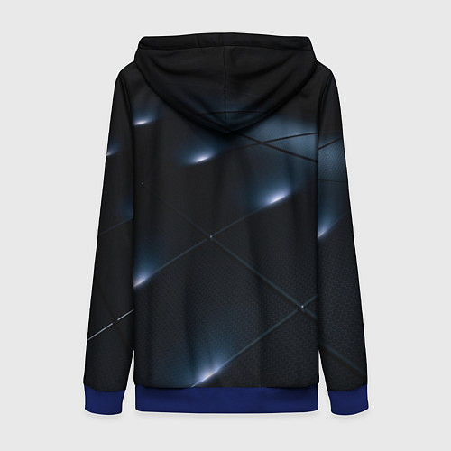 Женская толстовка на молнии Depeche Mode - Мартин и Дэйв / 3D-Синий – фото 2