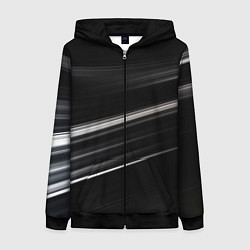 Женская толстовка на молнии Black abstract background