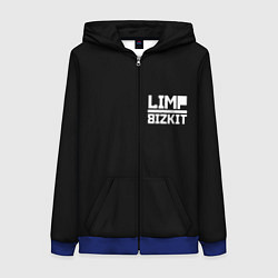 Женская толстовка на молнии Lim Bizkit logo