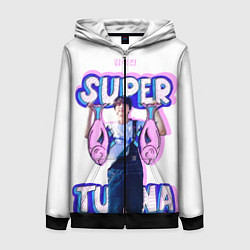 Женская толстовка на молнии BTS Super Tuna