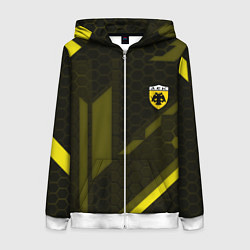 Женская толстовка на молнии AEK fc geometry