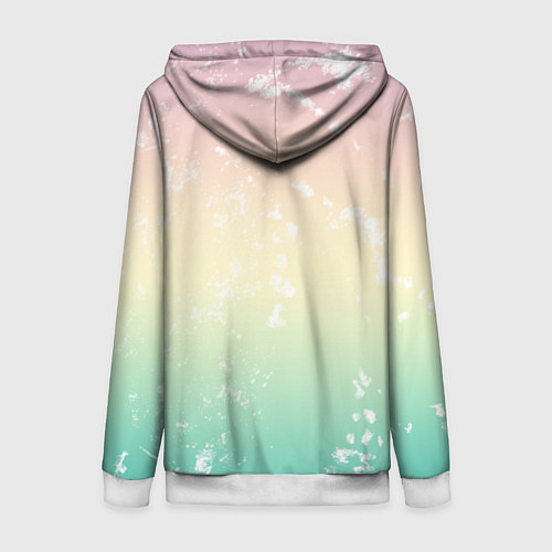 Женская толстовка на молнии No doubt / 3D-Белый – фото 2