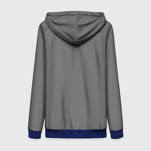 Женская толстовка на молнии BMW X3 / 3D-Синий – фото 2