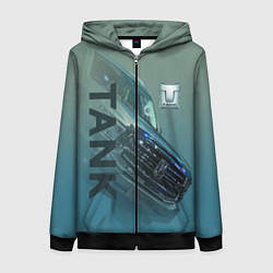 Женская толстовка на молнии Tank 500